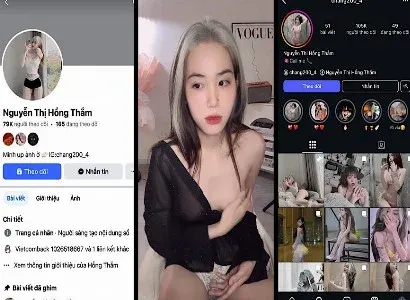 Poster of Nguyễn Thị Hồng Thắm hot IG lộ clip chat sex cực phê
