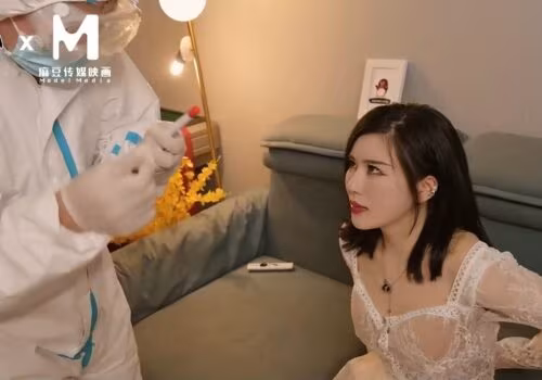 Poster of Vào test covid-19, hai anh thanh niên số hưởng địt những cô nàng nóng bỏng